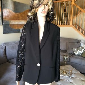 Beautiful Lace Sleeved Blazer